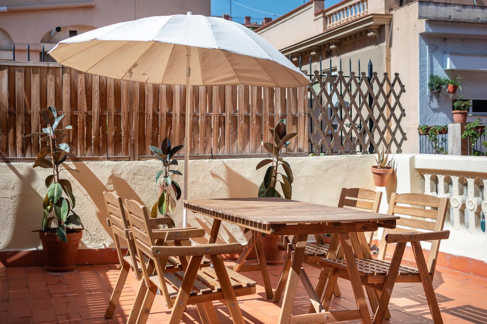 Appartement Light, Cozy Terrace And Local Life In Gracia